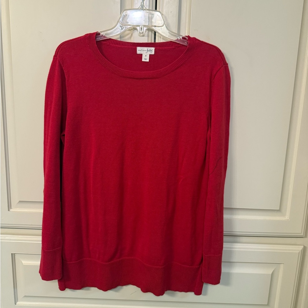 Maison Jules Red Sweater